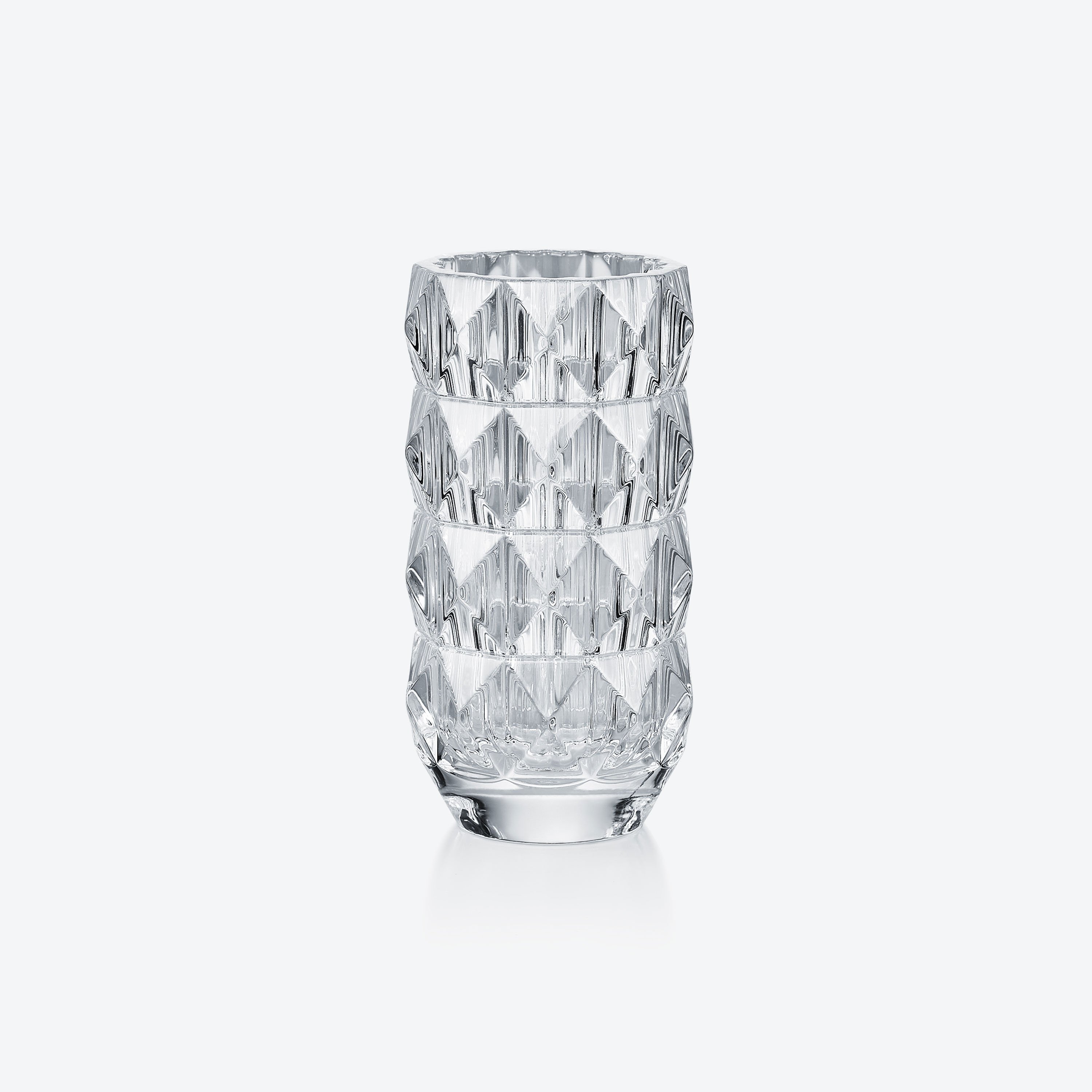 バカラ　フラワーベース　ランデブーシリーズ Baccarat バカラ ランデブー フラワーベース 花瓶 唐草模様 銀杏