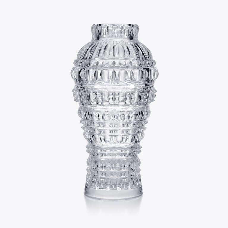 New Antique Amphora Vase Baccarat in Crystal Clear View 1