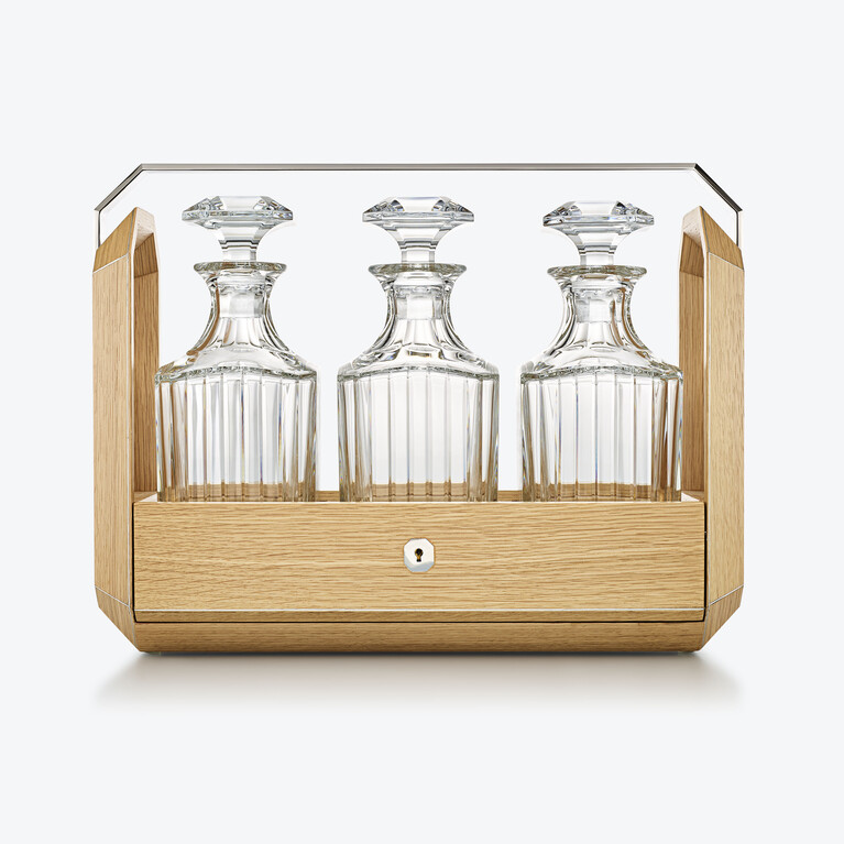 Octogone Tantalus Natural Oak Baccarat in Wood Beige View 2