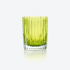 Select Harmonie Tumbler Colors of Joy Baccarat, Water glass in Crystal Green