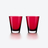 Mosa&iuml;que Tumblers Baccarat, Spirit glass in Crystal Red