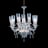 Lustre Mille Nuits Verrines (12L) Baccarat en Cristal Clair