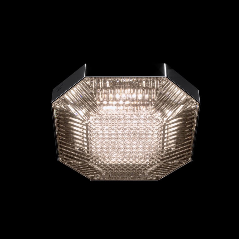 Octogone Ceiling Unit (1L) Baccarat in Clear Crystal