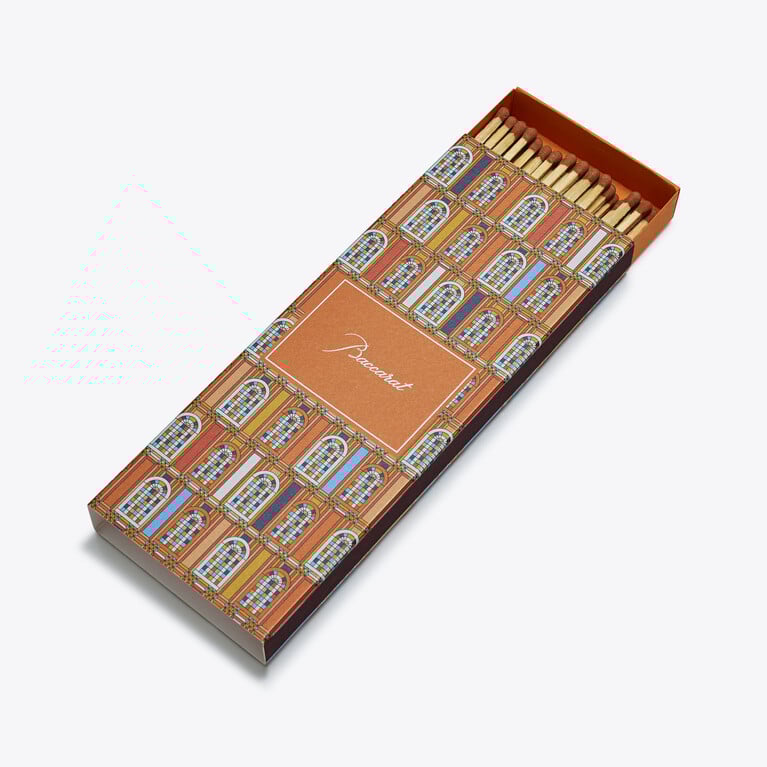 Arcadia Matchbox Baccarat in Wood Orange