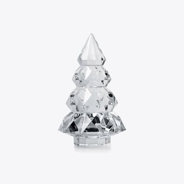 Noël Medium Louxor Fir Baccarat in Clear Crystal