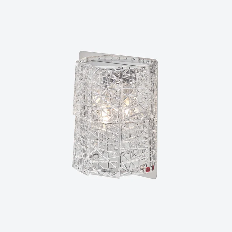 Applique Tuile De Cristal Frozen (1L) Baccarat in Cristallo Clear Vedere 1