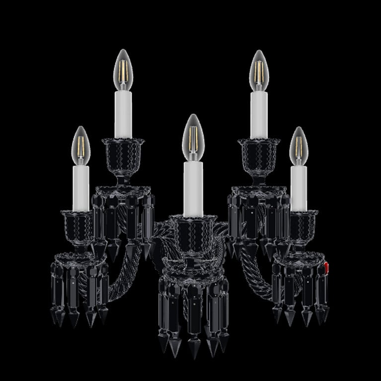 Zénith Wall Unit Black (5L)  Baccarat