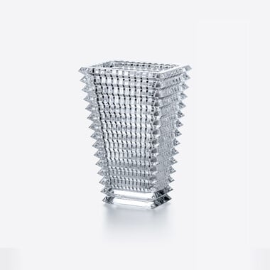 Eye Rectangular Vase S Baccarat in Clear Crystal