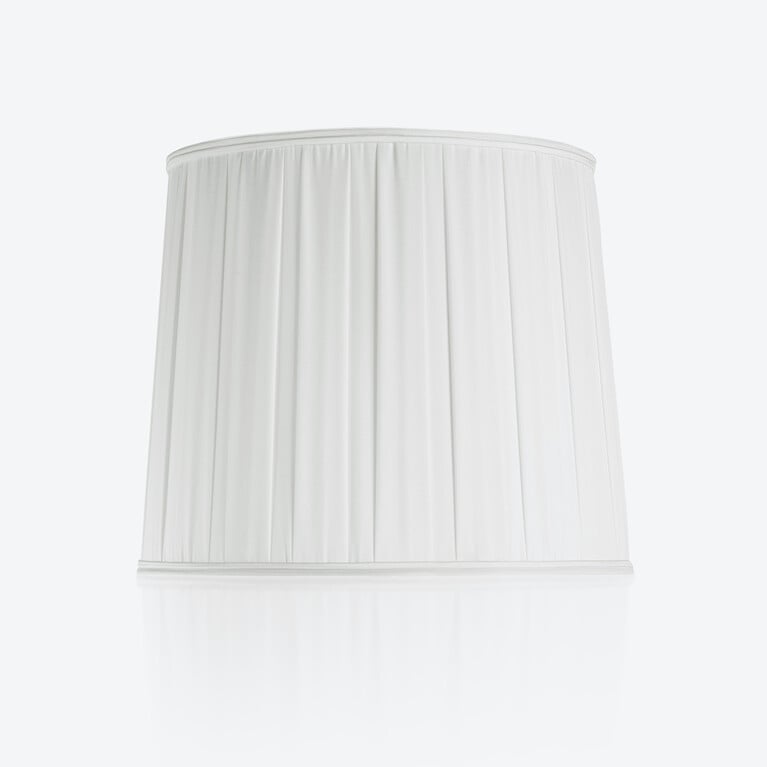 Krysta Lampshade Baccarat in A22 White