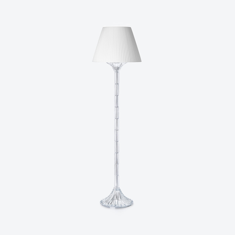 Mille Nuits Floor Lamp Baccarat in Crystal Clear