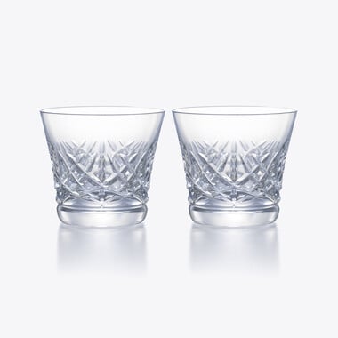 アリア タンブラー 2025 ペア Baccarat、クリアのクリスタル製