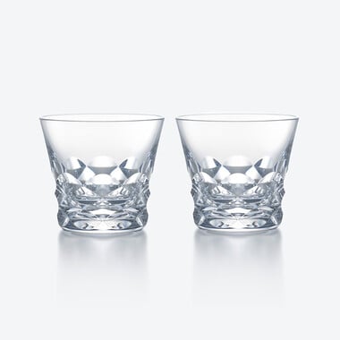 에브리데이 스윙 텀블러(Everyday Swing Tumblers) Baccarat, 클리어 크리스탈로 만든 스리핏 글라스