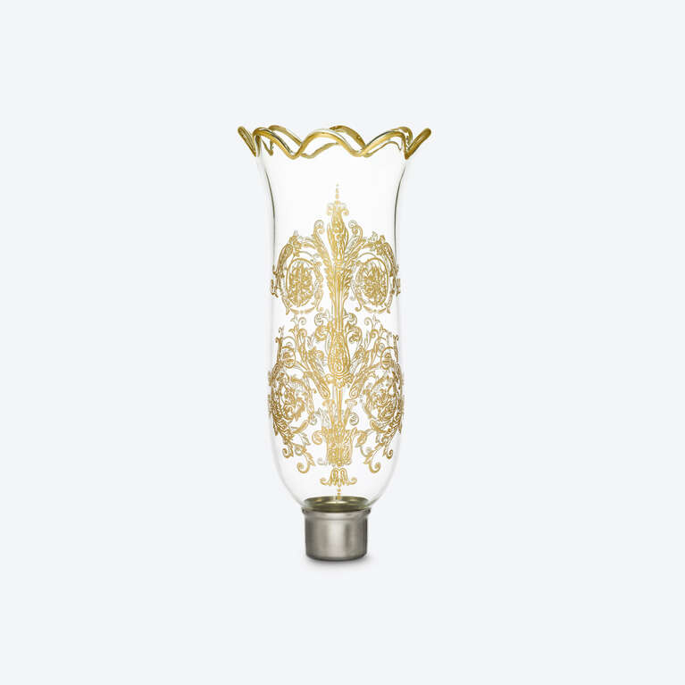Tulip Hurricane Shade Scalloped Top Acanthus 
