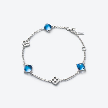 Mini Médicis Bracelet Riviera Blue Baccarat