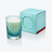 4 Elements Scented Candle Près Du Lac Baccarat in Wax Blue
