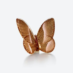 Select Lucky Butterfly Baccarat in Gold Crystal