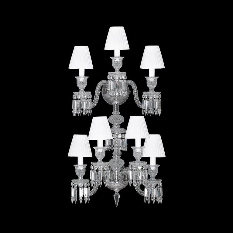 ゼニス ウォールユニット (7L) Baccarat、クリアのクリスタル製レビュー 2