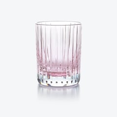 Select 和谐欢乐色彩平底杯 蜜桃粉 Baccarat, 粉红色水晶制成