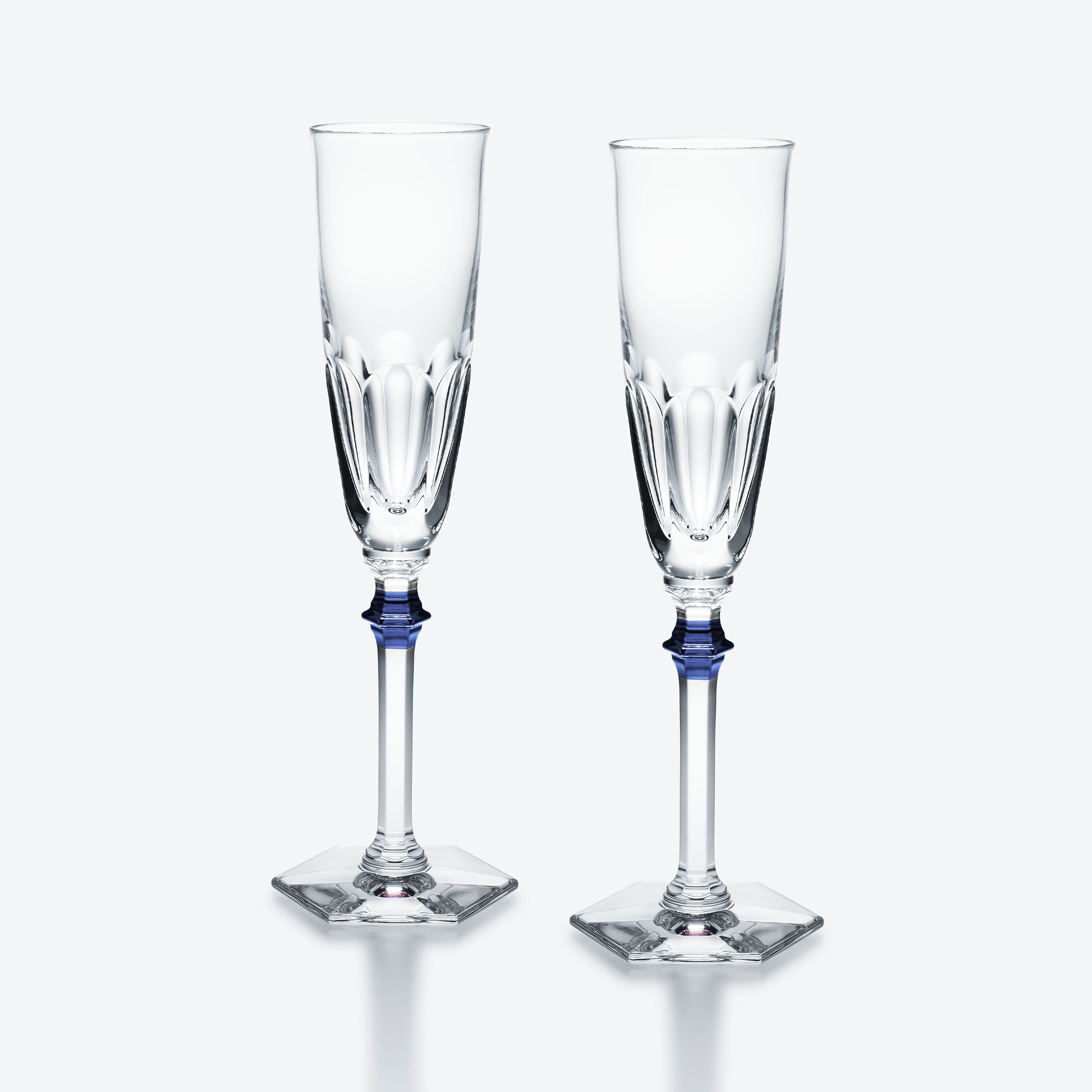 BHM041T Baccarat バカラ シャンパンフルート 2客 ペアシャンパン