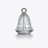 New Antique Clochette Nomadic Lamp Baccarat in Crystal Clear