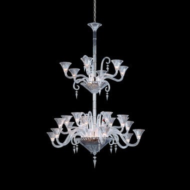 Lustre Mille Nuits (24L) Baccarat en Cristal Clair