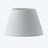 Tourbillon Lampshade Baccarat in Taffeta White