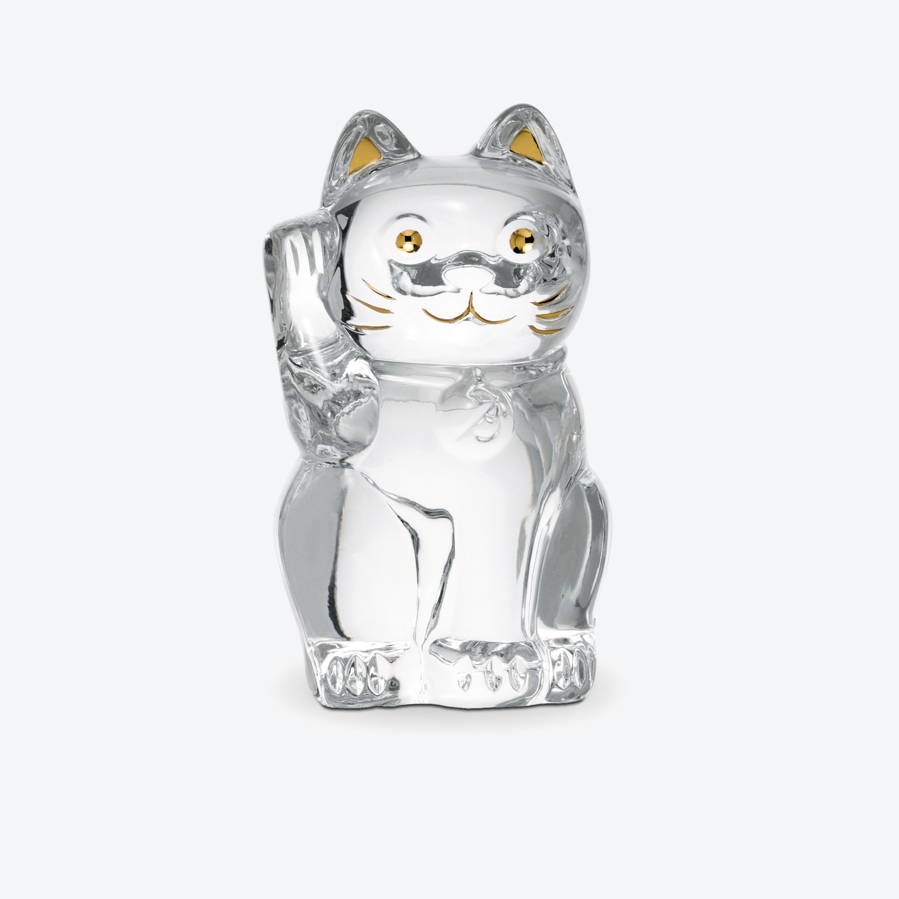 Cat Maneki Neko Figurine S | Baccarat Hong Kong