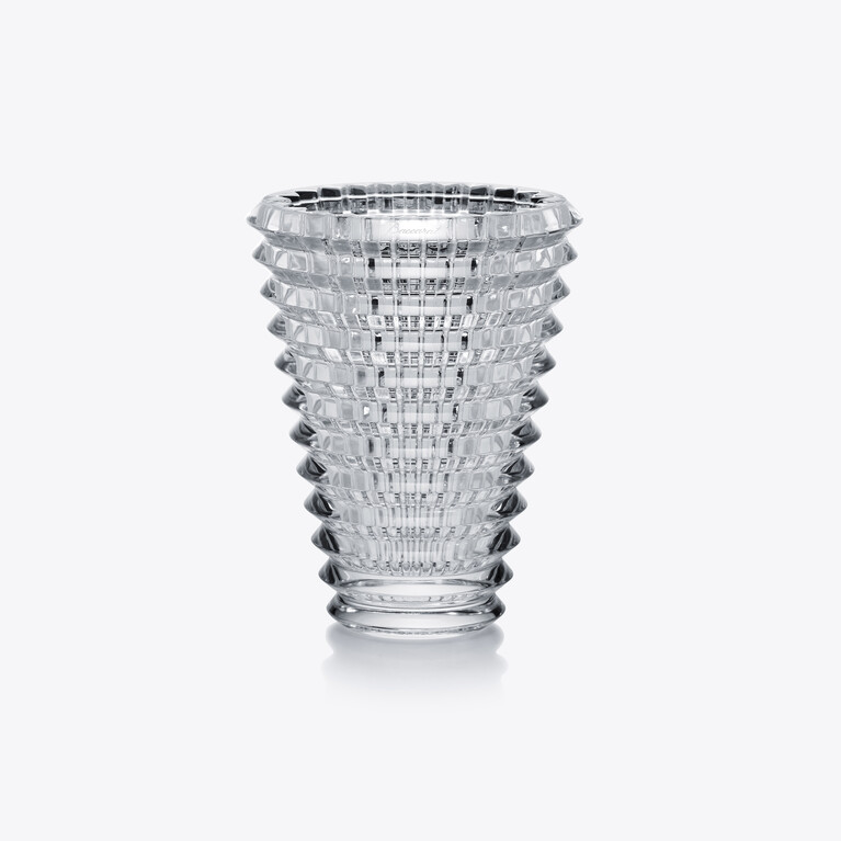 Eye Oval Vase S Baccarat in Crystal Clear