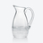 Martha Pitcher Baccarat in Clear Crystal