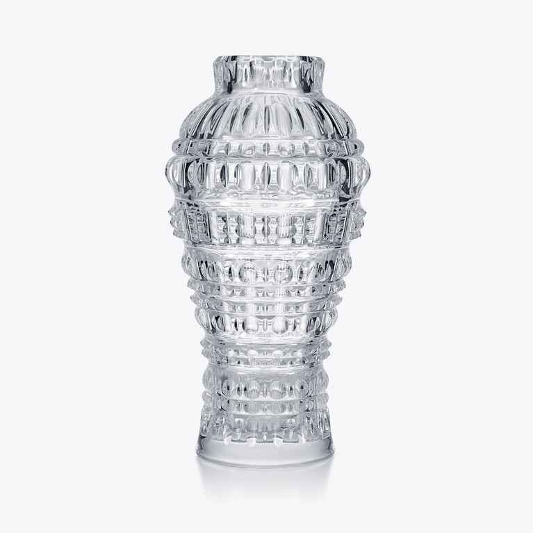 New Antique Amphora Vase Baccarat in Clear Crystal