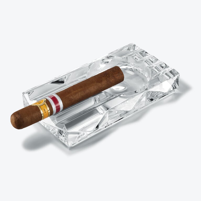 Louxor Ashtray Baccarat in Crystal Clear