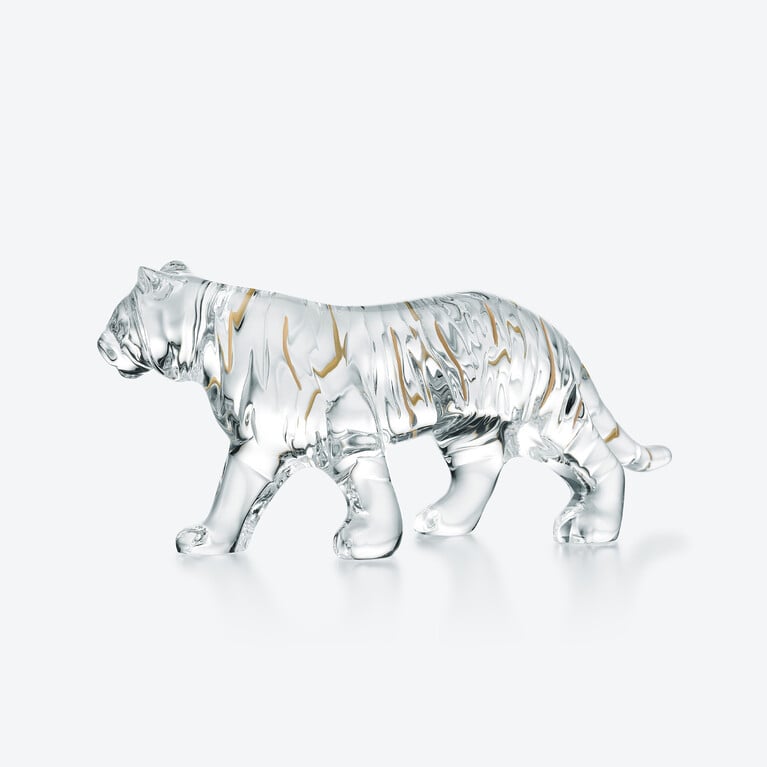 Zodiaque Tiger 2022 Baccarat in Clear Crystal