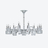Paris Chandelier (24L) Baccarat in Clear Crystal