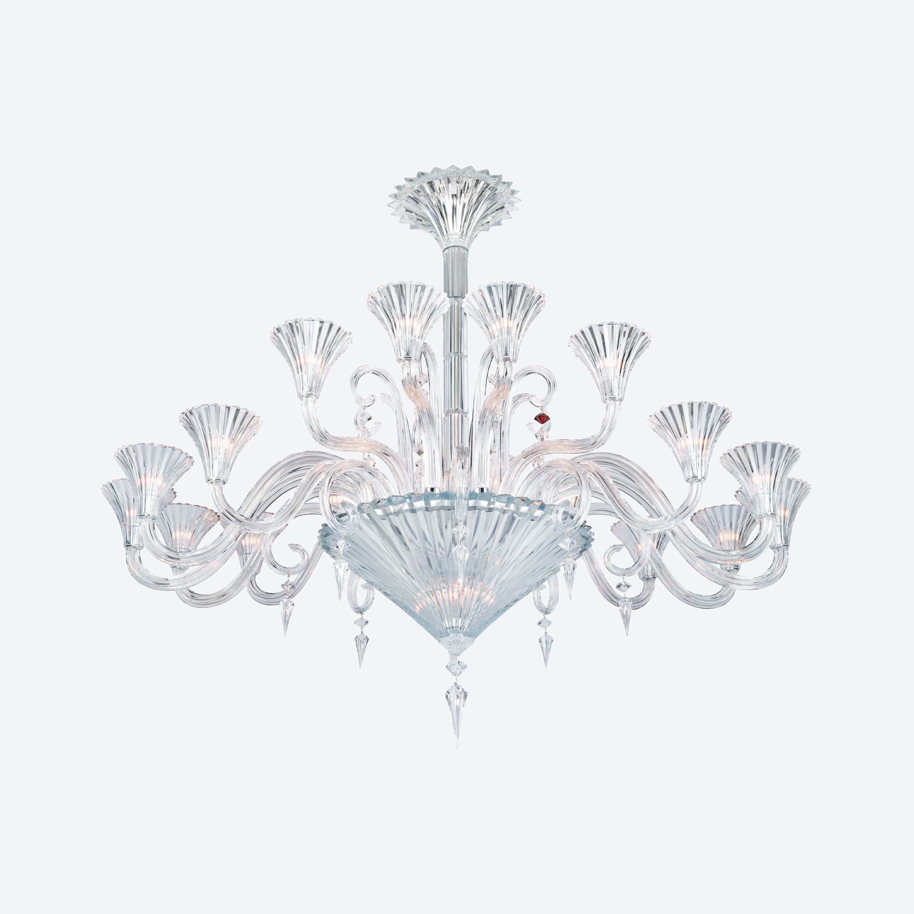 バカラ　mille nuits Mille Nuits Oval Chandelier (18L) | Baccarat United States