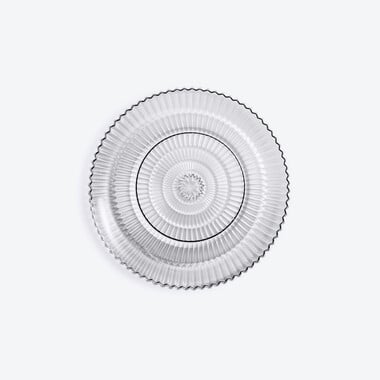 밀 누이 플레이트(MILLE NUITS PLATE) Baccarat, 클리어 크리스탈로 만든