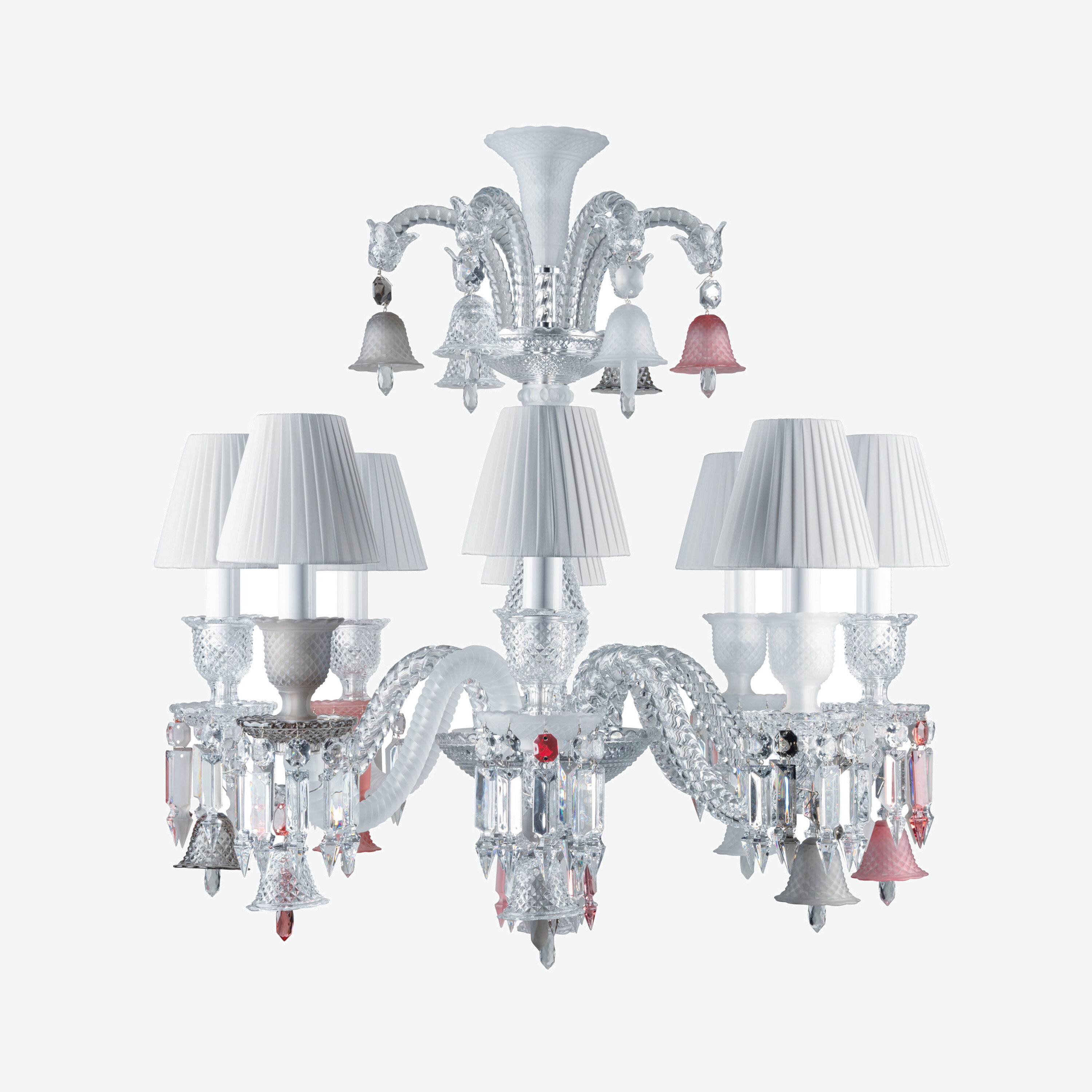 Zénith Flou, Je te Vois Flou Chandelier (24L) | Baccarat