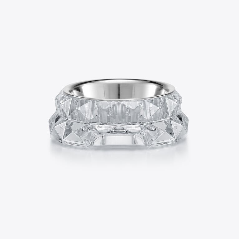 Louxor Gamelle pour animaux S Baccarat en Cristal Clair