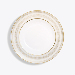 Select アルカディア スーププレート Baccarat、ゴールドの磁器製