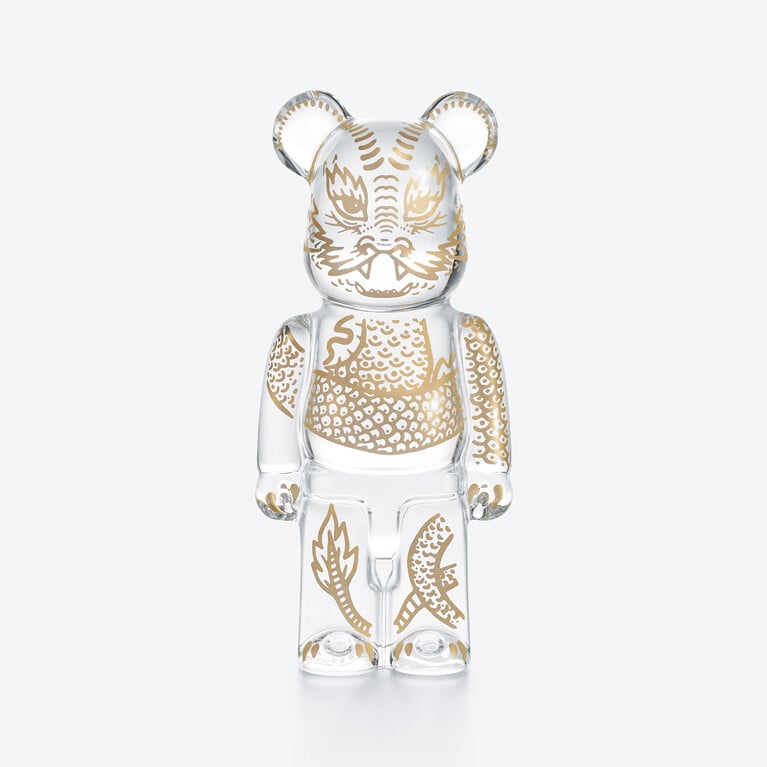 Be@rbrick Dragon 2024 Figurine Baccarat in Crystal Gold