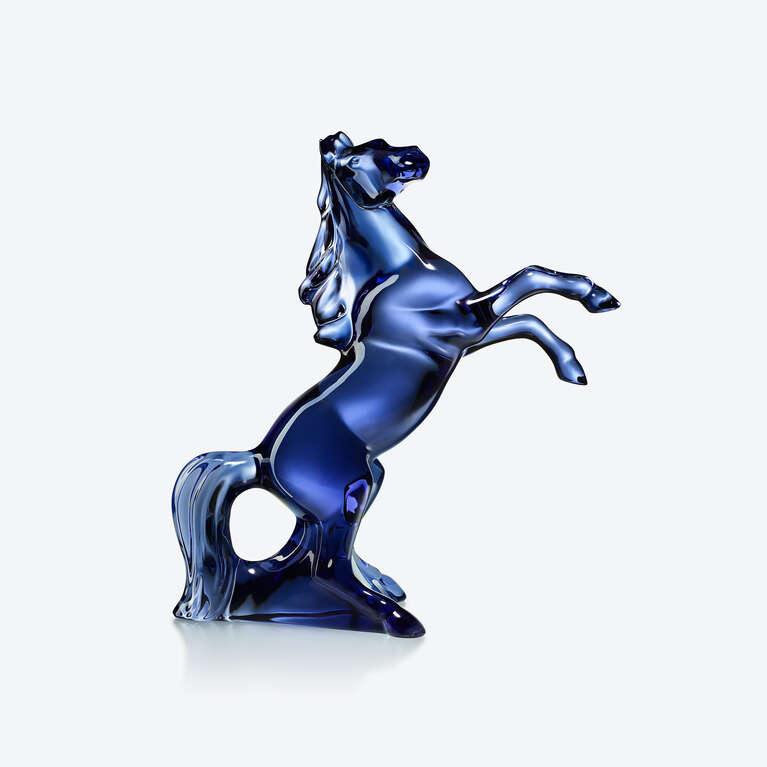 Marengo Horse Sculpture Midnight Blue