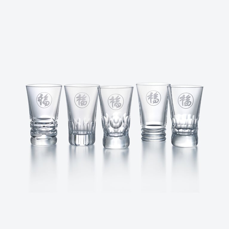 グラス ジャパン 福 5客アソートセット  Baccarat