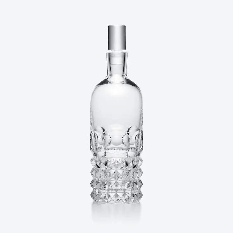 Louxor Round Decanter Baccarat in Crystal Clear View 1