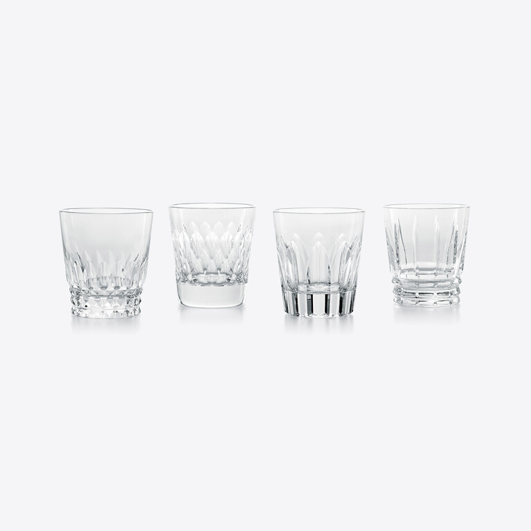 VINTAGE TUMBLERS SET Baccarat in Clear Crystal