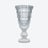 New Antique III Vase Baccarat in Marble Clear