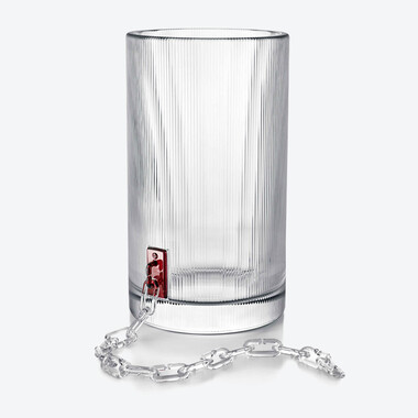 Crystal Clear Vase By Virgil Abloh,
