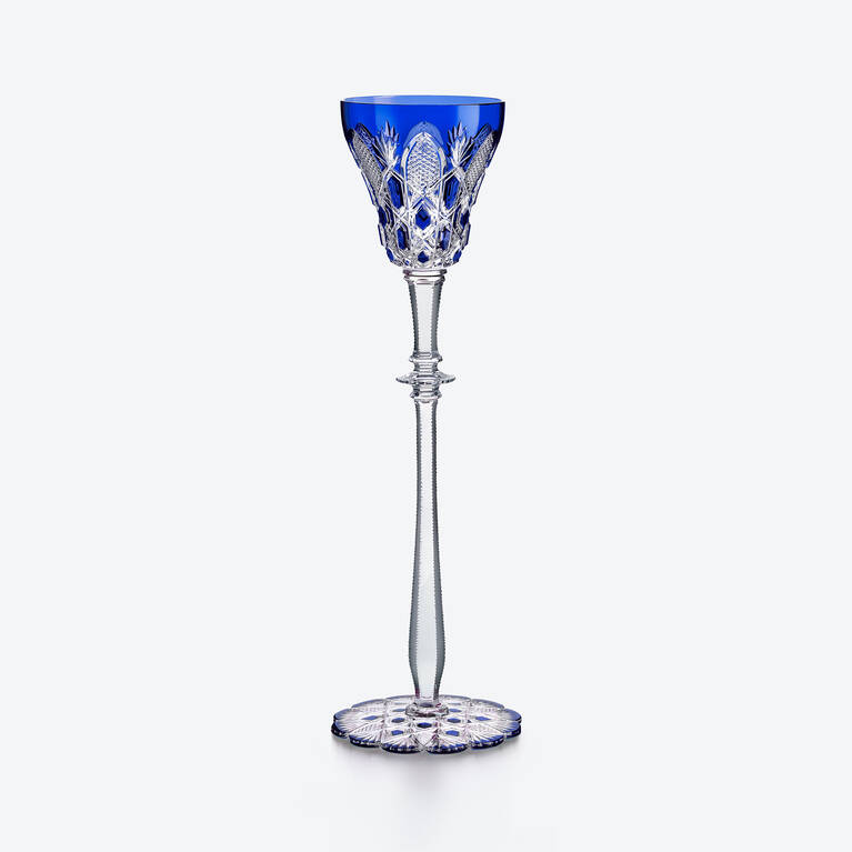 Tsar Wine Glass, Blue