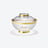 Sensuji Gold Rimmed Soup Bowl Baccarat in Crystal Gold