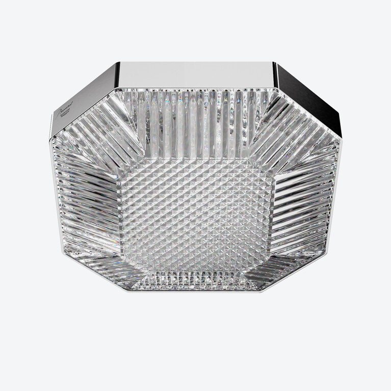 Octogone Ceiling Unit (1L) Baccarat in Crystal Clear View 1