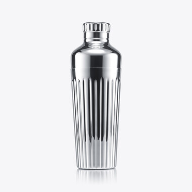 Harmonie Shaker Baccarat in Steel Silver