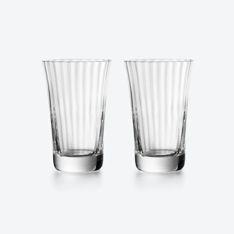 千夜 高身水杯 Baccarat, 透明水晶的鸡尾酒杯 查看 1